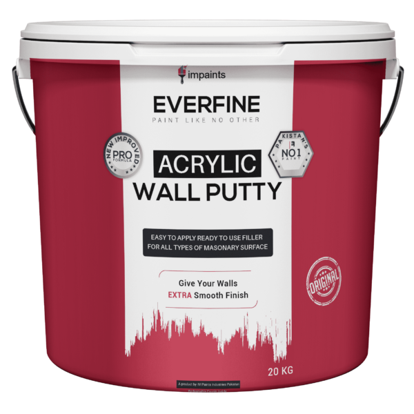 Arcylic Wall Putty Mockup